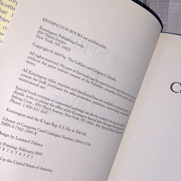 Come Spring book by Tim Lahaye - Picture 4 of 10